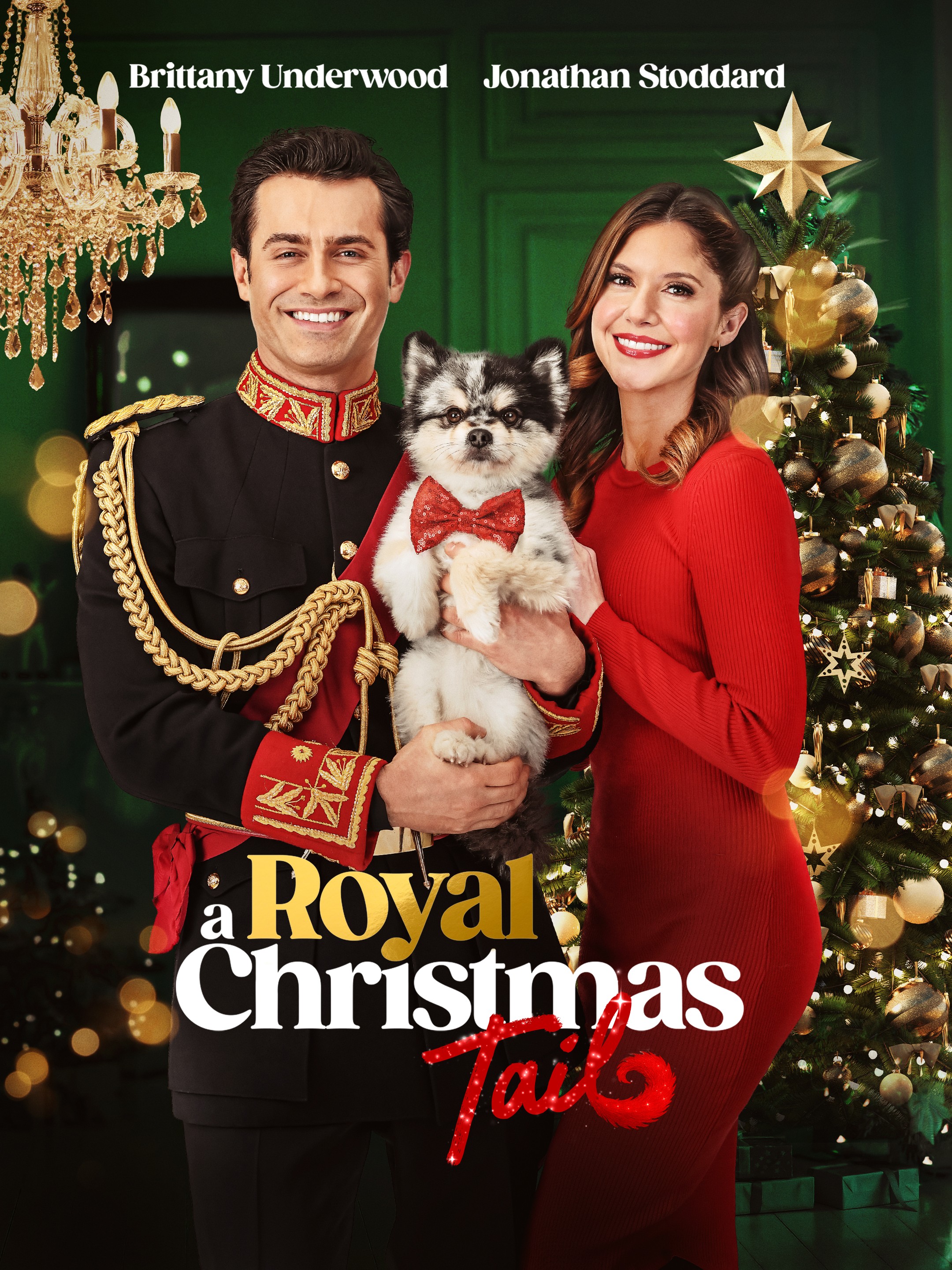 Jonathan Stoddard & Brittany Underwood star in A Royal Christmas Tail!
